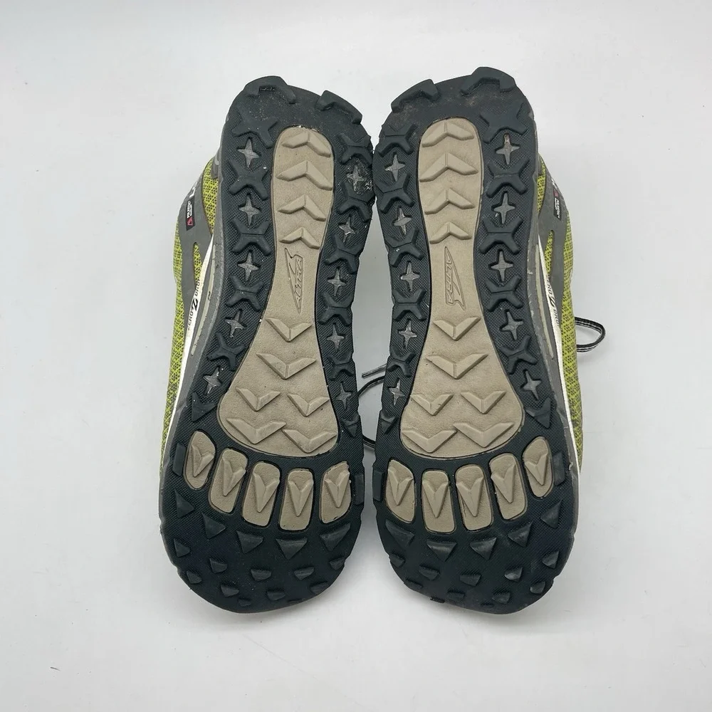 Altra Sneakers Womens 7.5 Lone Peak 2.0 A2453-4WP Green Running Polar Tec Shoes